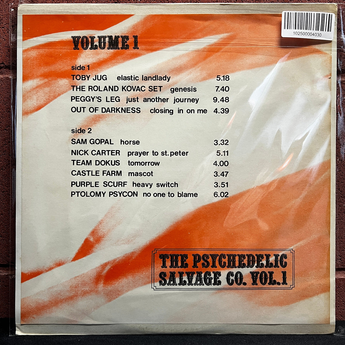 Used Vinyl: V/A "The Psychedelic Salvage Company Volume 1" LP (UK Press)