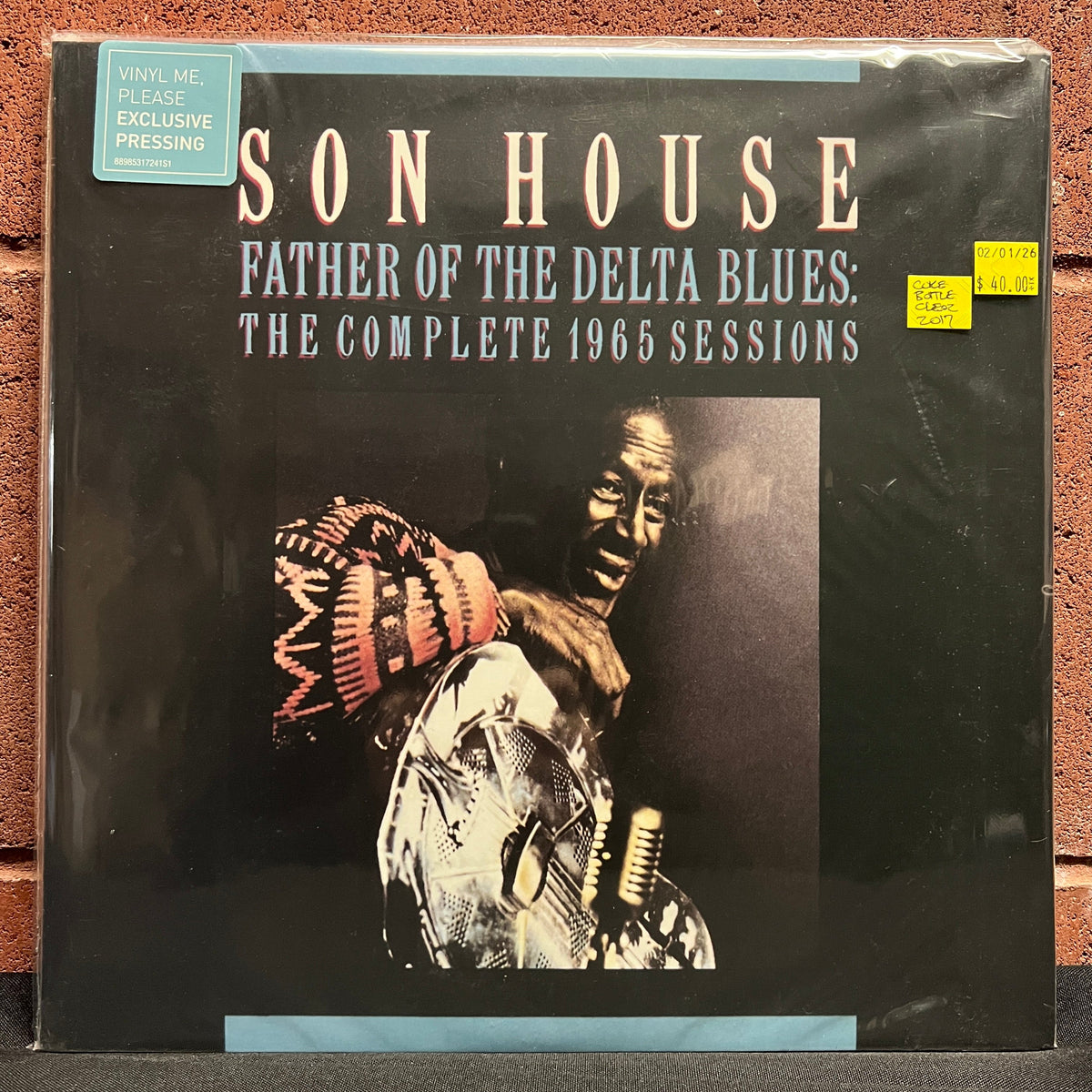 Used Vinyl: Son House "Father Of The Delta Blues: The Complete 1965 Sessions" 2xLP (2017 180g Press - Coke Bottle Clear Vinyl)