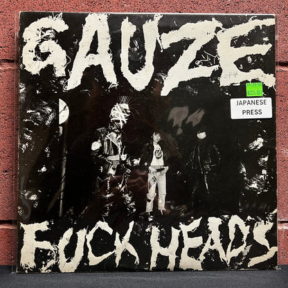 Used Vinyl: Gauze "Fuck Heads" LP (1985 Japanese Issue w/ Inner label insert)