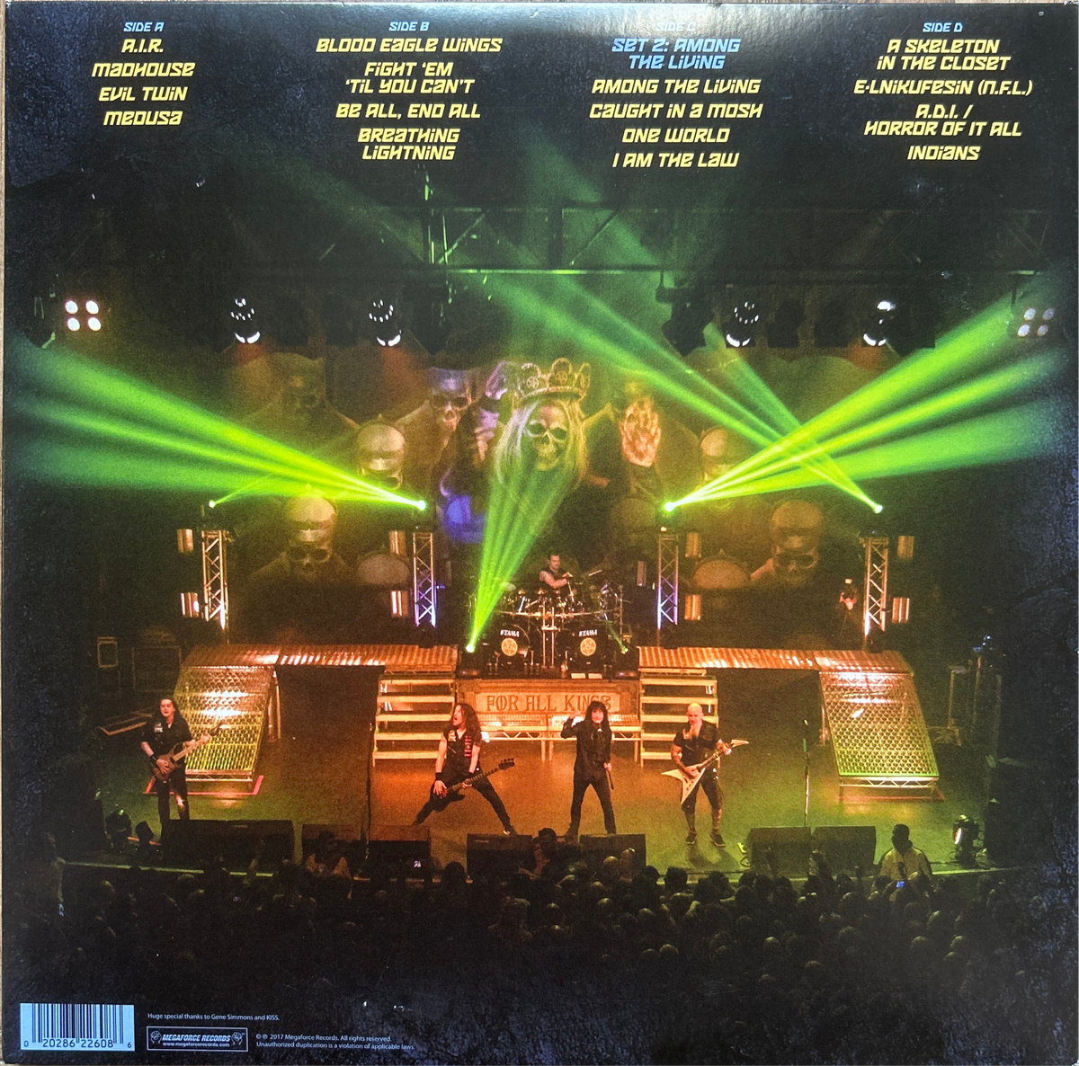 [Used LP] Anthrax / Kings Among Scotland