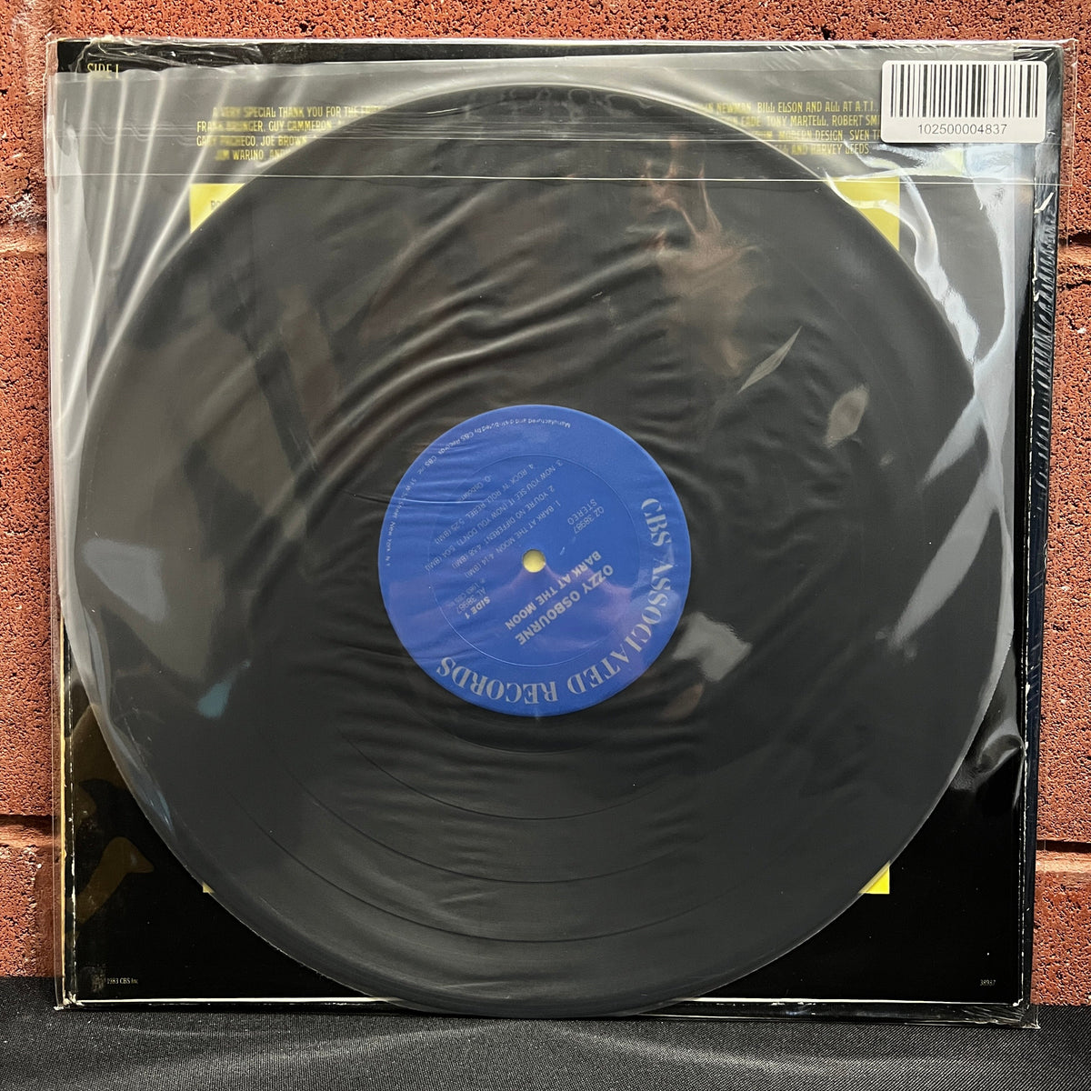 Used Vinyl: Ozzy Osbourne "Bark At The Moon" LP (1983 US Press in shrink w/hype Issue)