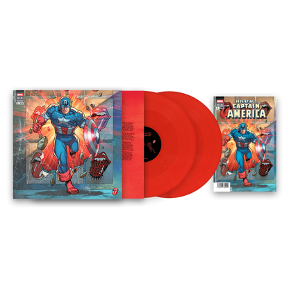 PRE-ORDER: The Rolling Stones "Foreign Tongues (Marvel Collector's Series)" 2xLP (Captain America Variant + Comic Book)