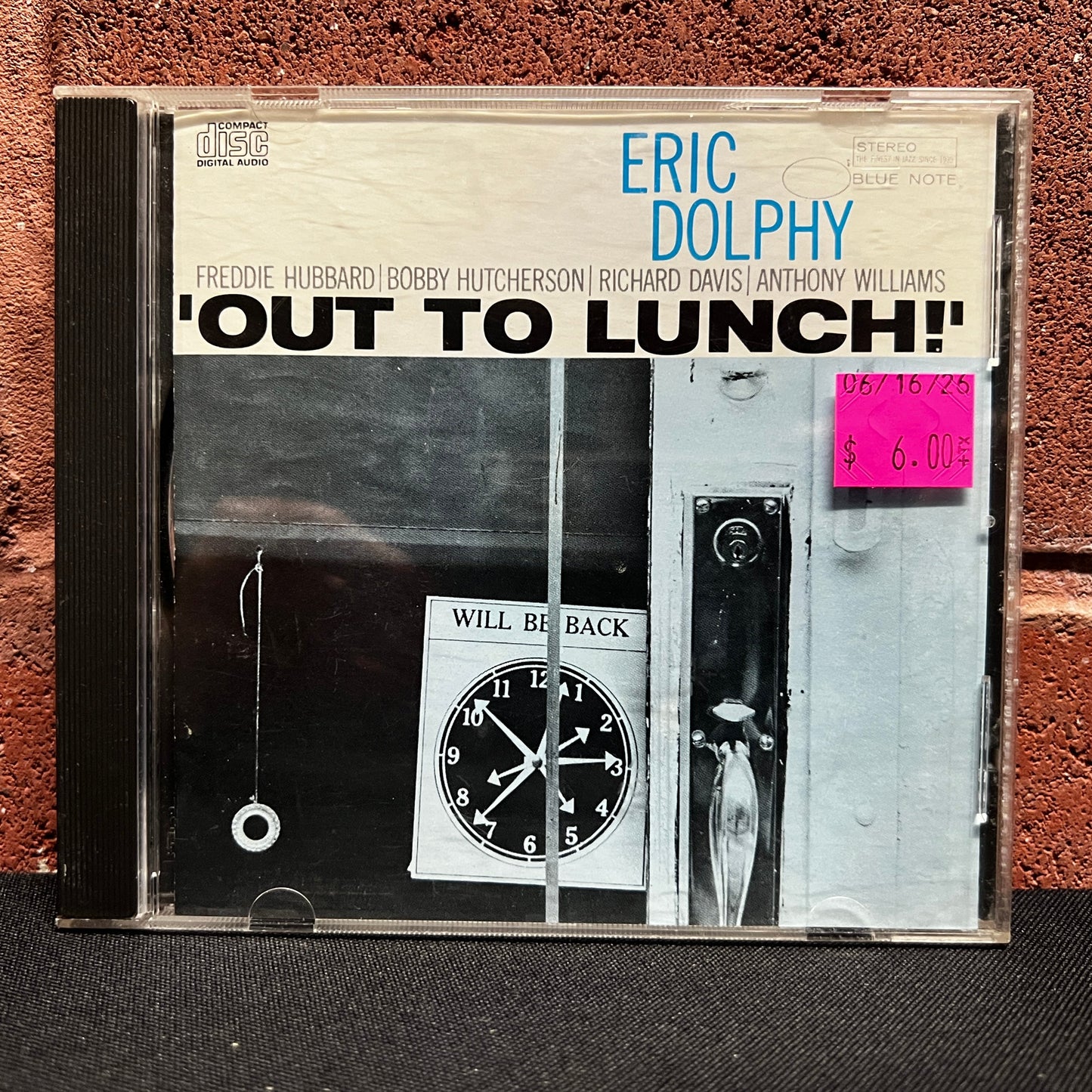 Used CD: Eric Dolphy "Out To Lunch" CD