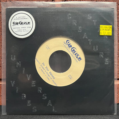 Used Vinyl: Donnell Pitman & Wings Of Sunshine "Do You Wanna / Need My Love" 7" (2017 Press)