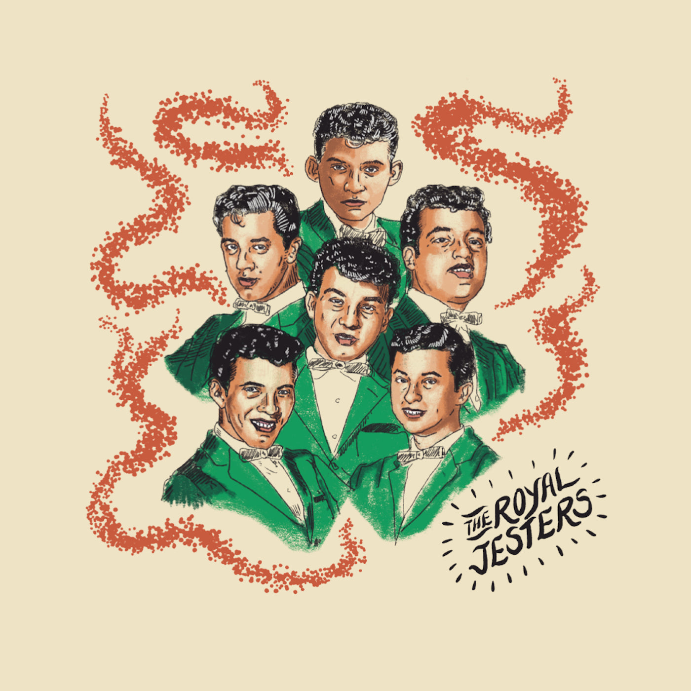 Royal Jesters "Take Me For A Little While b/w We Go Together" 7" (Green Vinyl)
