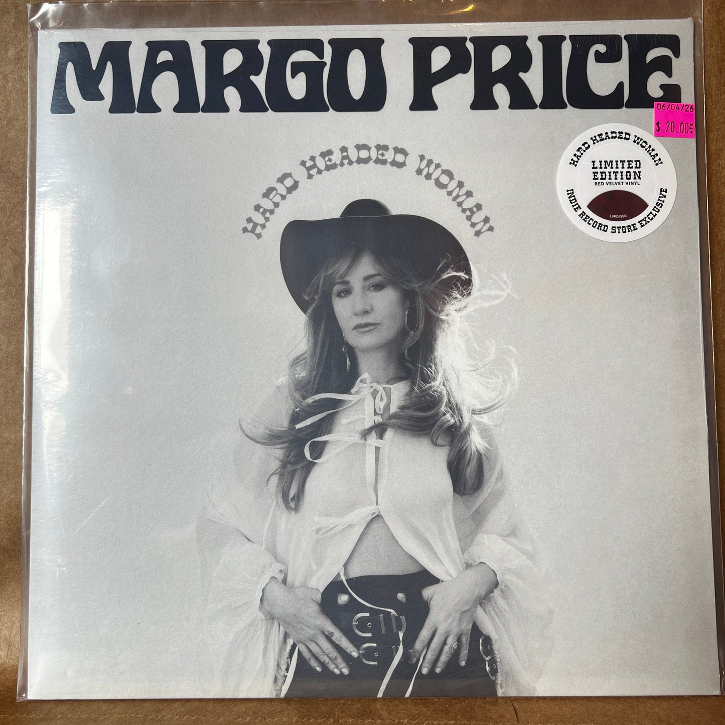 Used Vinyl: Margo Price "Hard Headed Woman" LP (2025 Press - Red Vinyl)