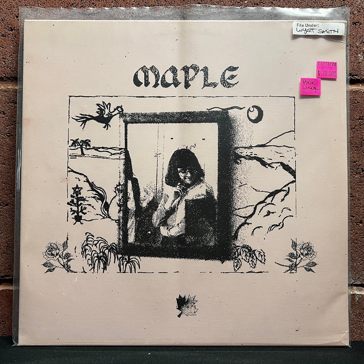Used Vinyl: Wyatt Smith "Maple" LP (2020 Press - Pink Vinyl)