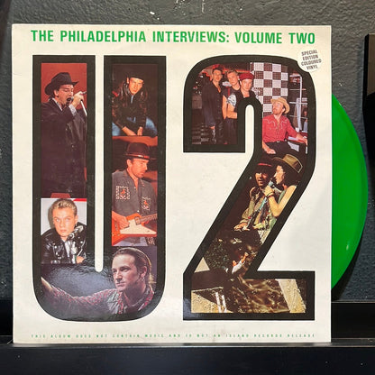 Used Vinyl: U2 “The Philadelphia Interviews: Volume Two” 12" (Green Vinyl)