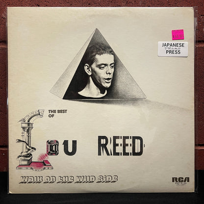 Used Vinyl: Lou Reed "Walk On The Wild Side - The Best Of Lou Reed" LP (1977 Japanese Promo Copy)