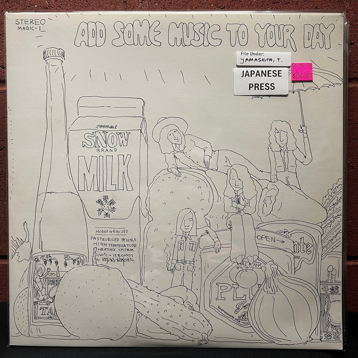 Used Vinyl: Tatsuro Yamashita "Add Some Music To Your Day" LP (1985 Japanese Press)