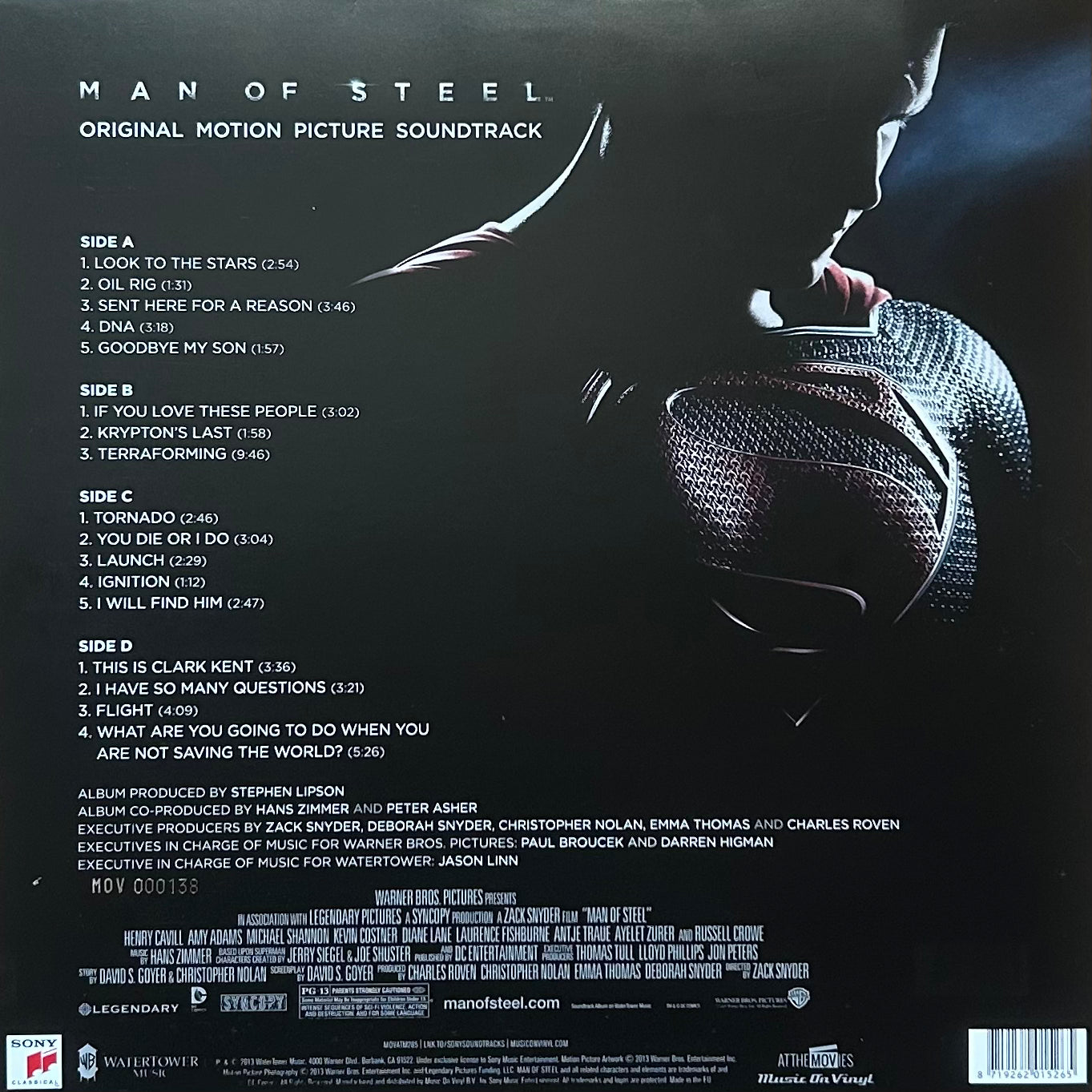 [Used LP] Soundtrack (Hans Zimmer) / Man of Steel