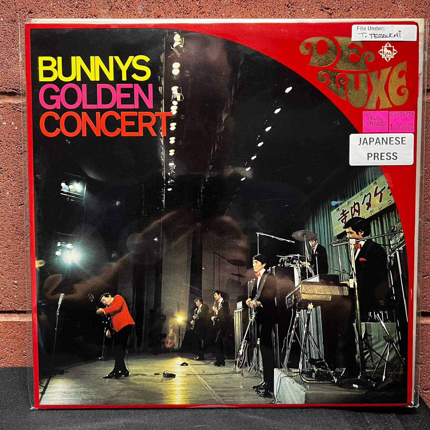Used Vinyl: Takeshi Terauchi & The Bunnys "Golden Concert" LP (1968 Japanese Press)