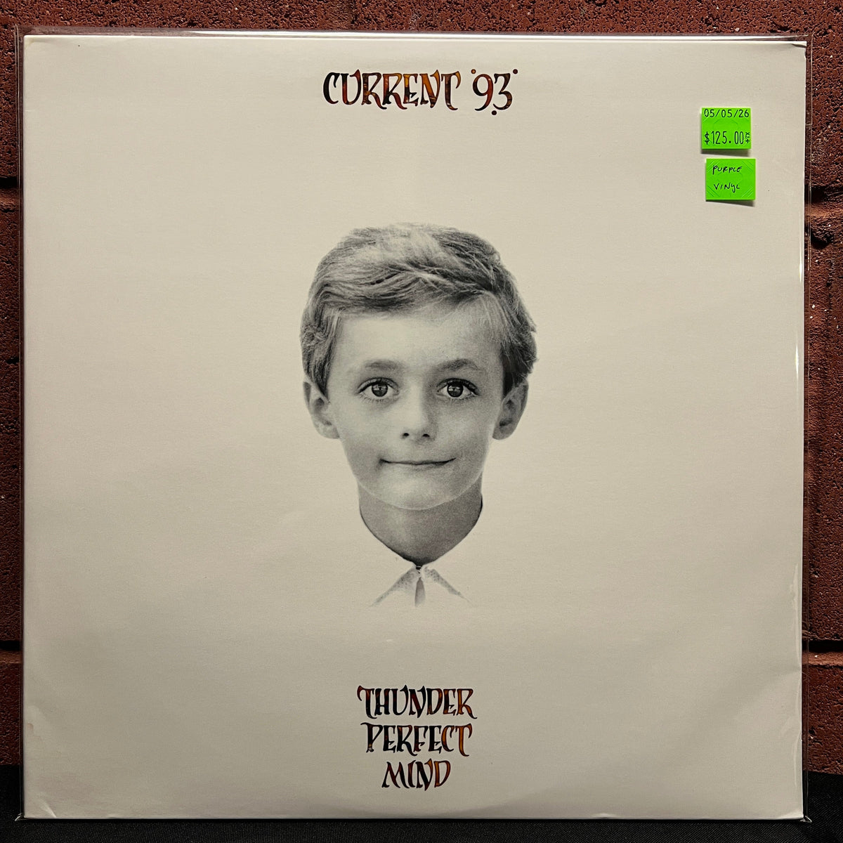 Used Vinyl: Current 93 "Thunder Perfect Mind" 2xLP (Purple vinyl)