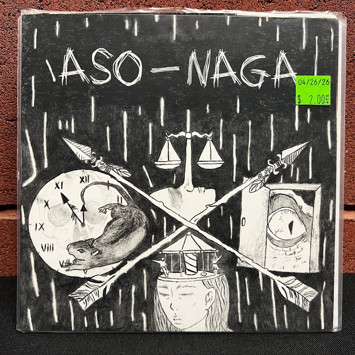 Used Vinyl: Used Vinyl: Aso-Naga / Restriction "Split" 7"