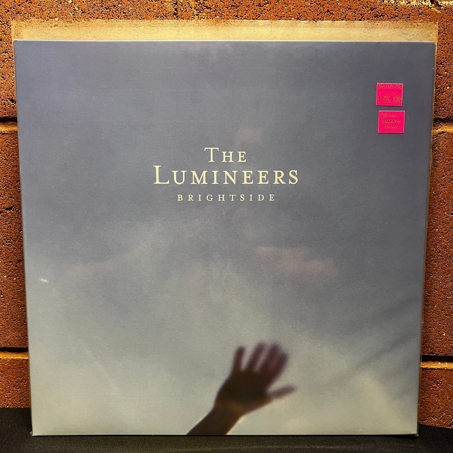 Used Vinyl: Lumineers "Brightside" LP (Blue marbled vinyl)