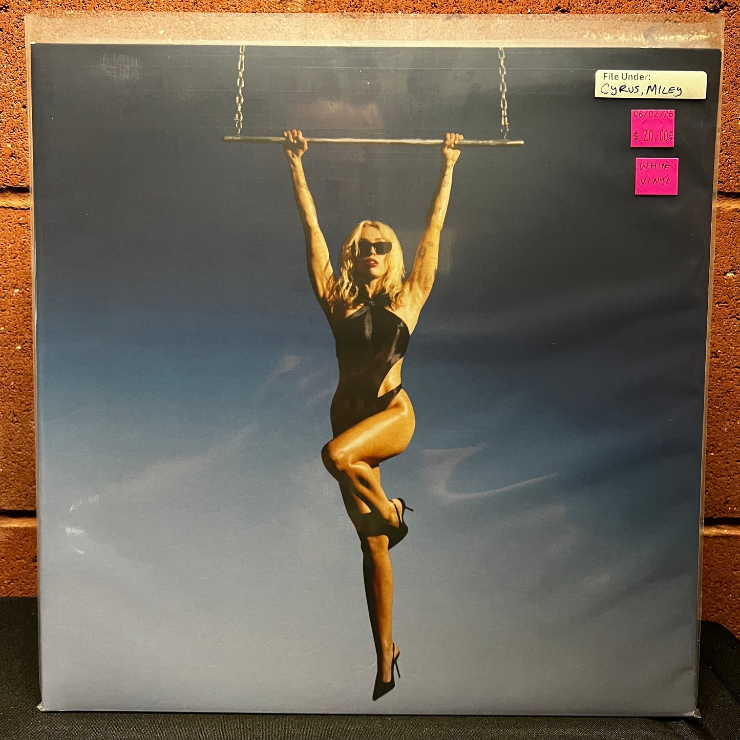 Used Vinyl: Miley Cyrus "Endless Summer Vacation" LP (White vinyl)