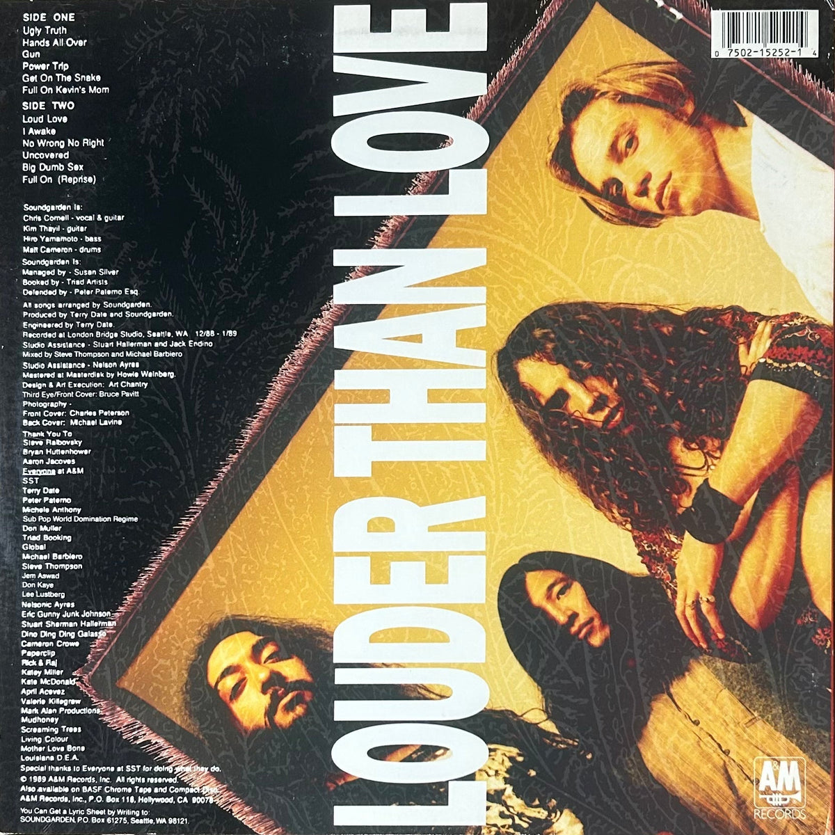 [Used LP] Soundgarden / Louder Than Love
