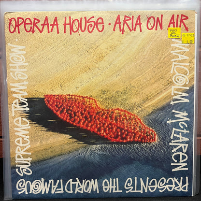 Used Vinyl: Malcolm McLaren Presents The World Famous Supreme Team Show "Operaa House / Aria On Air" 12' (1990 UK Press)