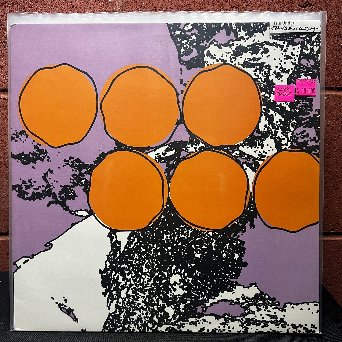 Used Vinyl: Shaolin Cowboy "A Story Of Innocence Lost EP" 12" (2022 Press)