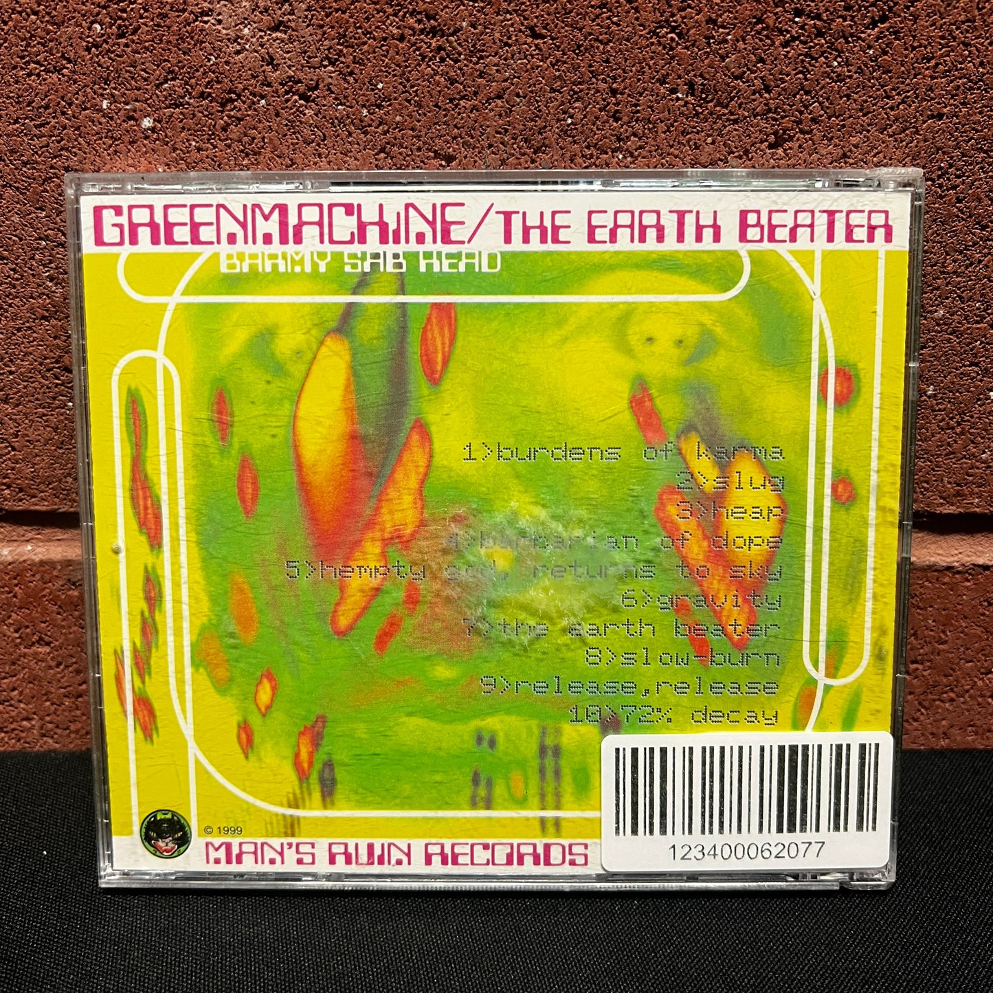 Used CD: Greenmachine "The Earth Beater" CD