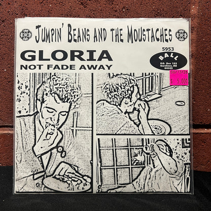 Used Vinyl: Jumpin' Beans And The Moustaches "Gloria / Not Fade Away" 7"