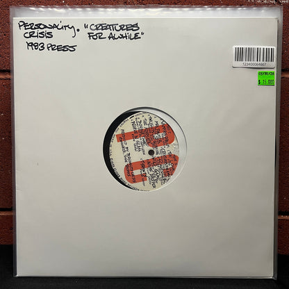 Used Vinyl: Personality Crisis "Creatures For Awhile" LP (1983 Press - Vinyl Only!)