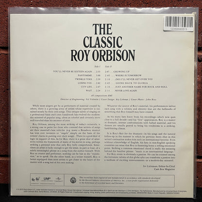 Used Vinyl: Roy Orbison "The Classic Roy Orbison" LP (2015 Euro Press)