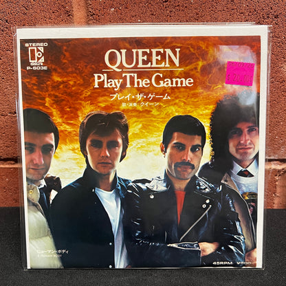 Used Vinyl: Queen "Play The Game / A Human Body" 7" (1980 Japanese Issue)