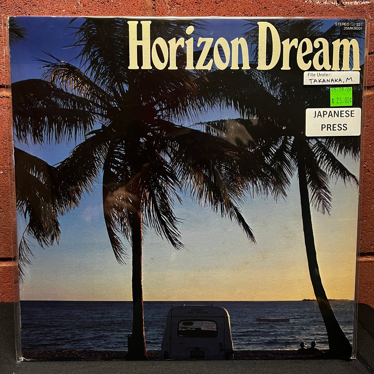 Used Vinyl: Masayoshi Takanaka "Horizon Dream" LP (1981 Japanese Press)