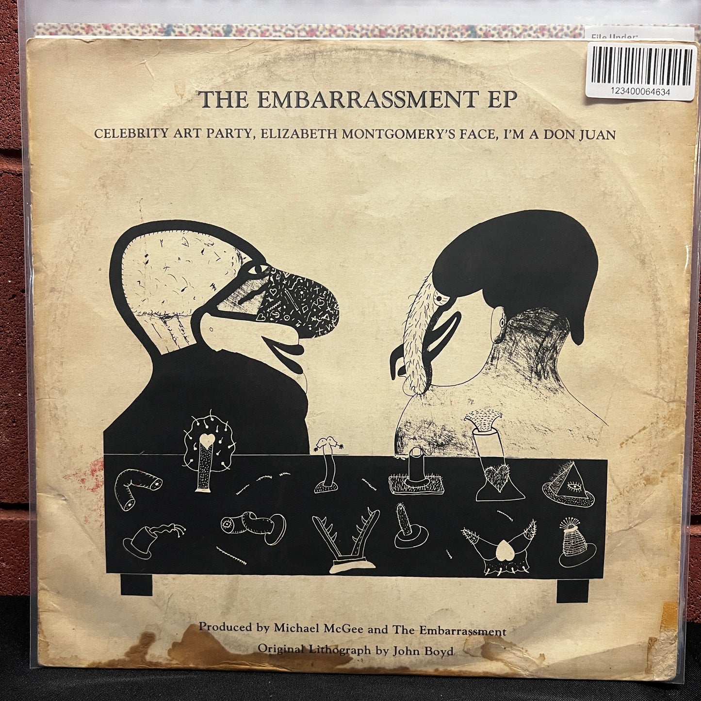 Used Vinyl: The Embarrassment "The Embarrassment EP" 12" (1981 First Press)