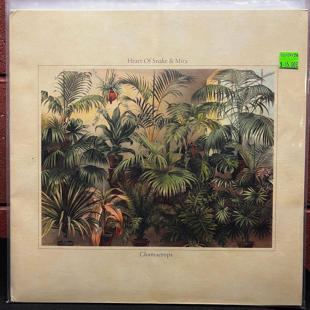 Used Vinyl: Heart Of Snake & Mira "Chamaerops" LP