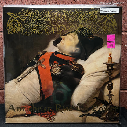Used Vinyl: Departure Chandelier "Antichrist Rise To Power" LP (Napoleonic Blood colored vinyl)