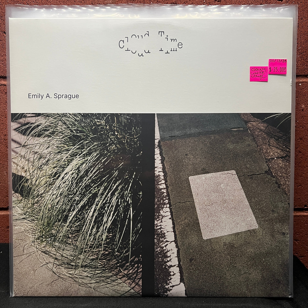Used Vinyl: Emily A. Sprague "Cloud Time" LP (2025 Press - Cloudy White Vinyl)