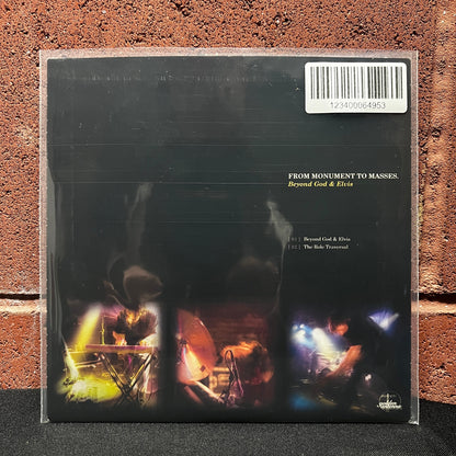 Used Vinyl: From Monument To Masses "Beyond God & Elvis" 7" (Gold Vinyl)