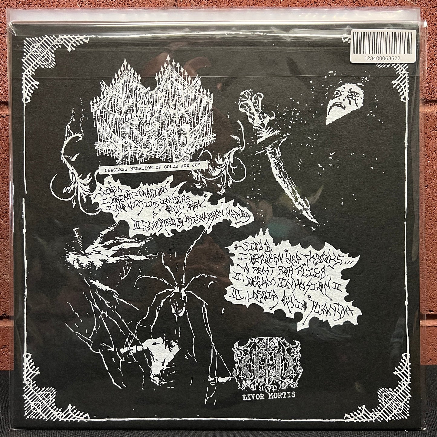 Used Vinyl: Hand Of Glory "Ceaseless Negation Of Color & Joy" LP (2021 Press)