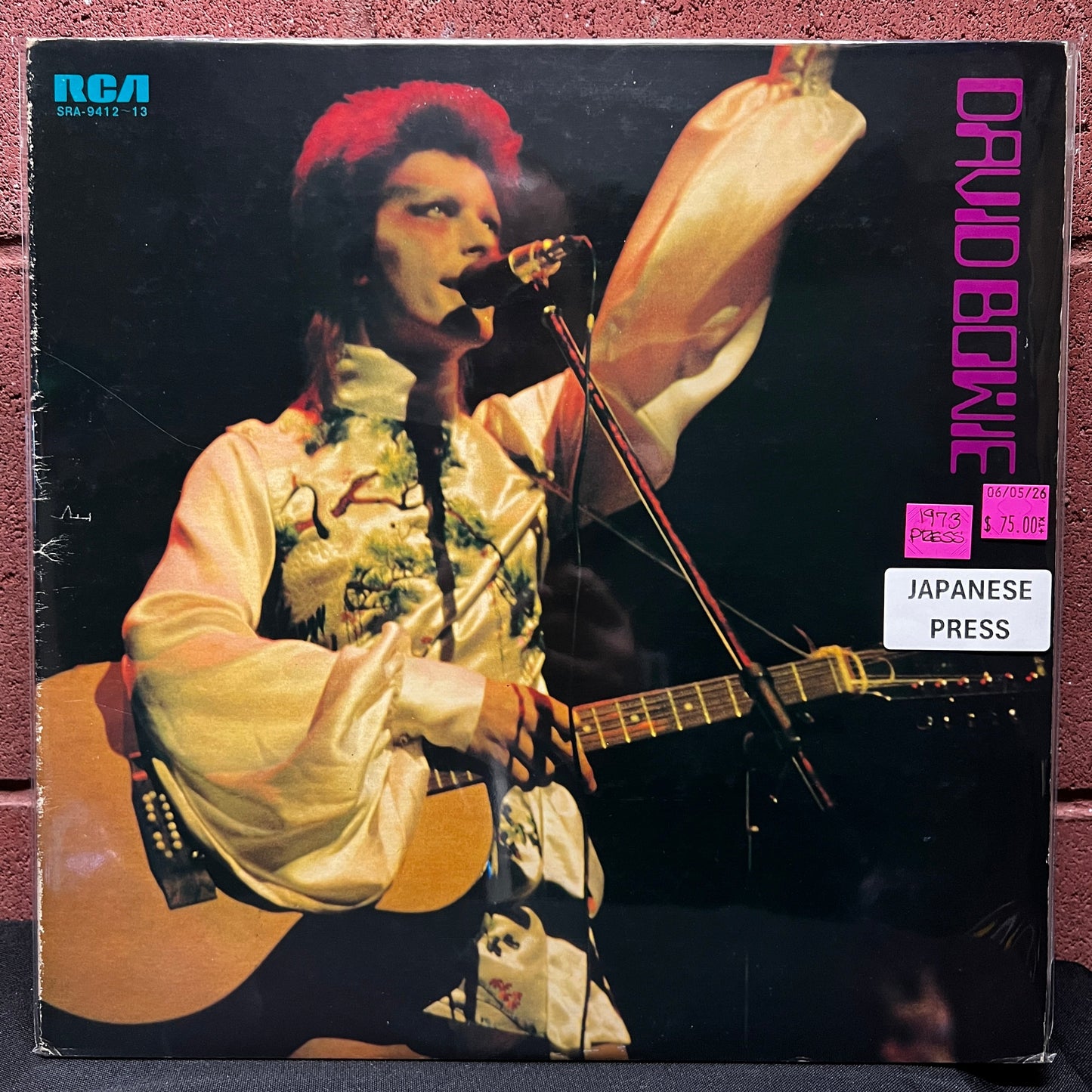 Used Vinyl: David Bowie "Best Deluxe" 2xLP (1973 Japanese Issue)