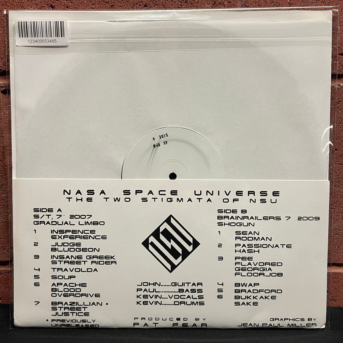 Used Vinyl: Nasa Space Universe "The Two Stigmata of Nasa Space Universe" LP
