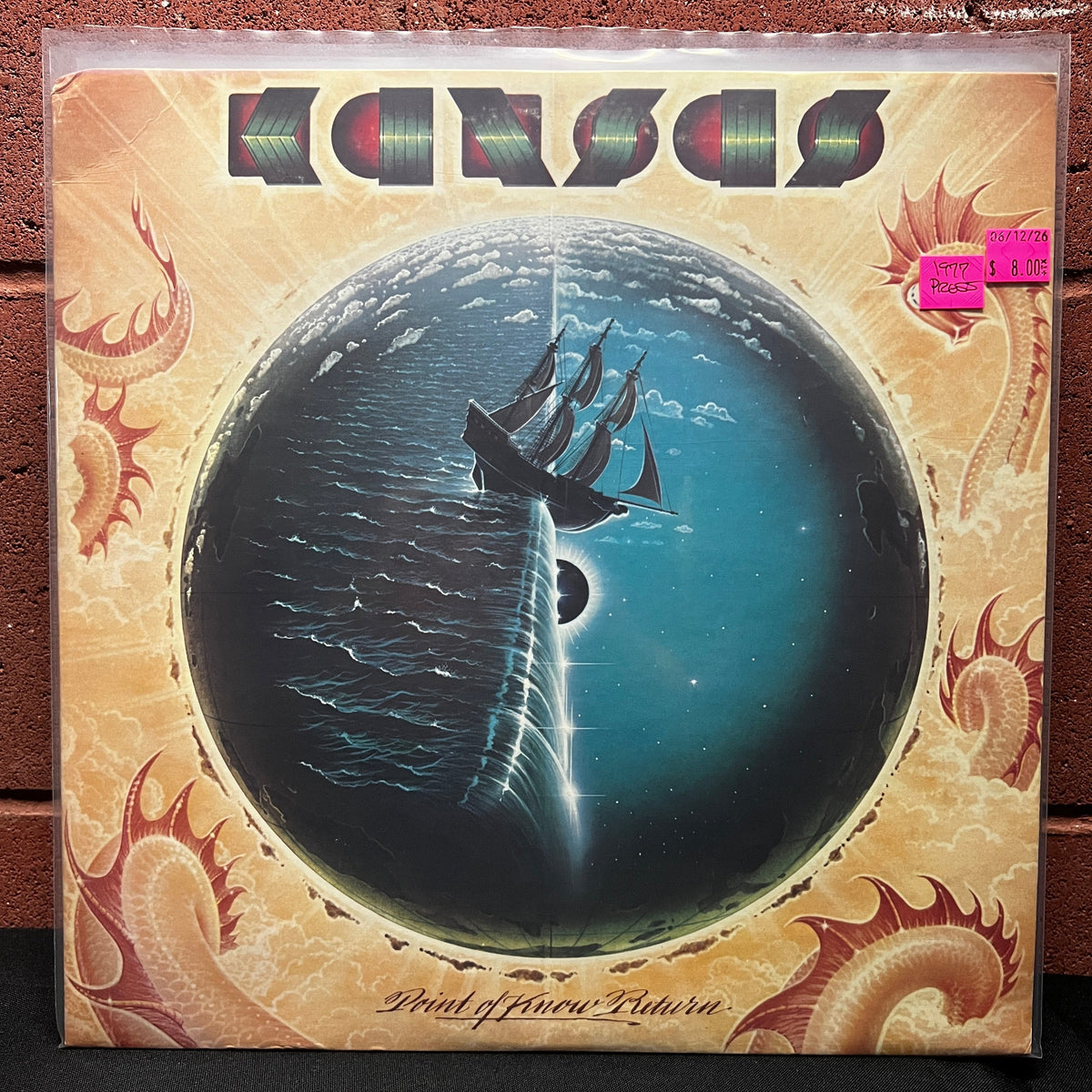 Used Vinyl: Kansas "Point Of Know Return" LP (1977 Press)