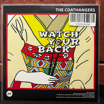 Used Vinyl: The Black Lips / The Coathangers "Freedom Fries / Watch Your Back" 7" (Green & Yellow Split Vinyl)