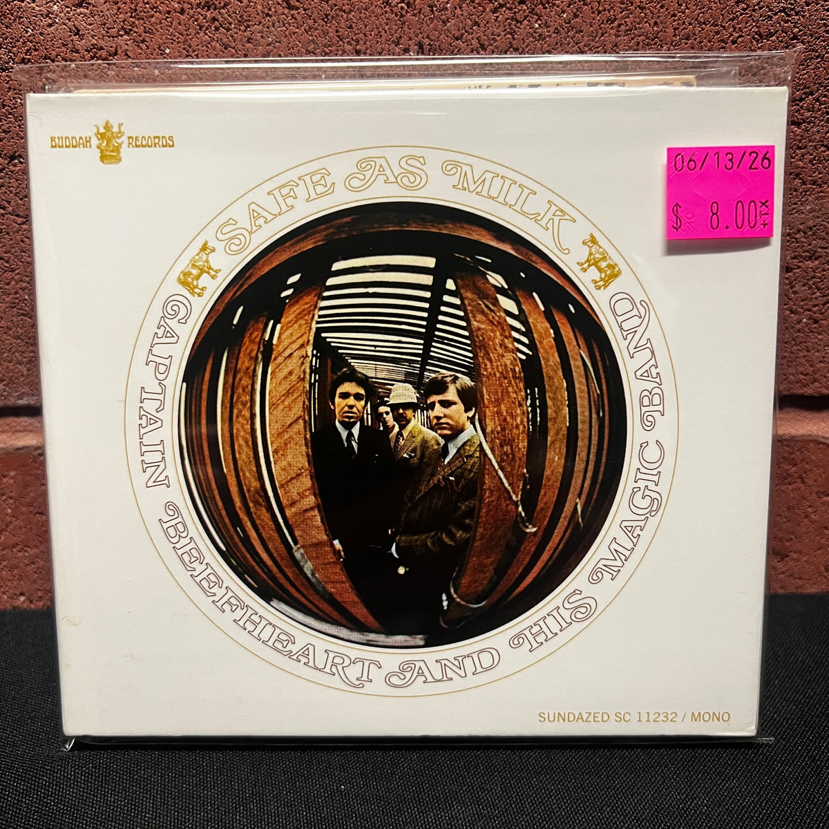 Used CD: Captain Beefheart And His Magic Band "Safe As Milk" CD (2013 Mono Press)