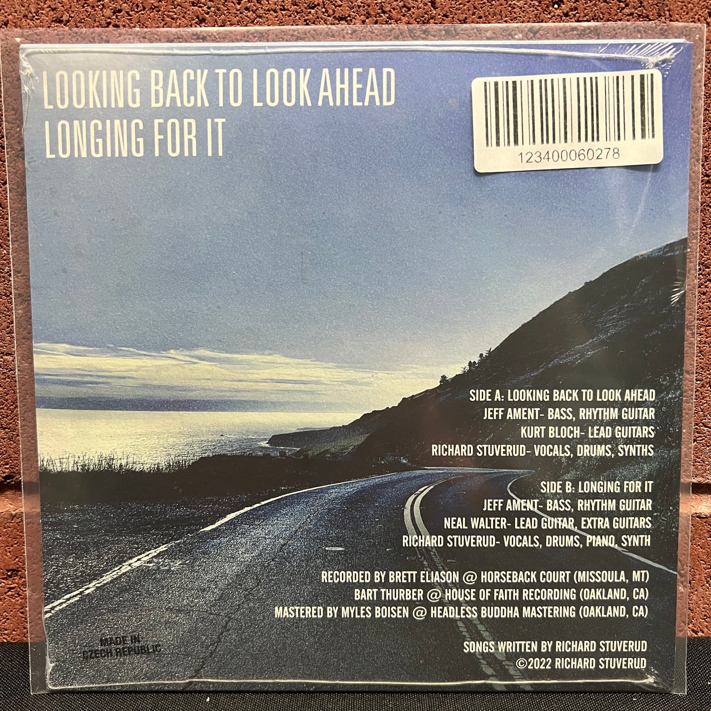 Used Vinyl: Richard Stuverud "Looking Back To Look Ahead" 7" (sealed)