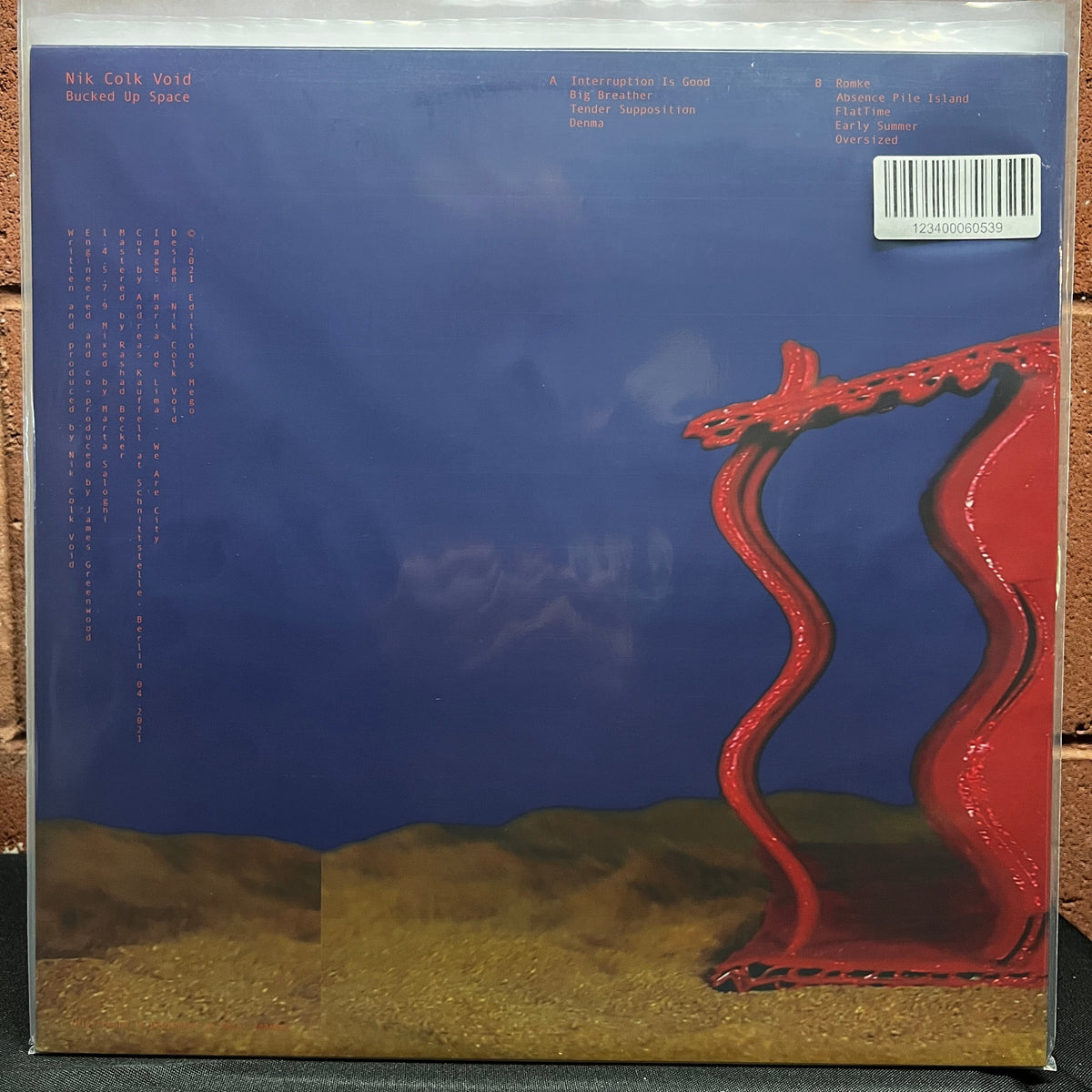 Used Vinyl: Nik Colk Void "Bucked Up Space" LP