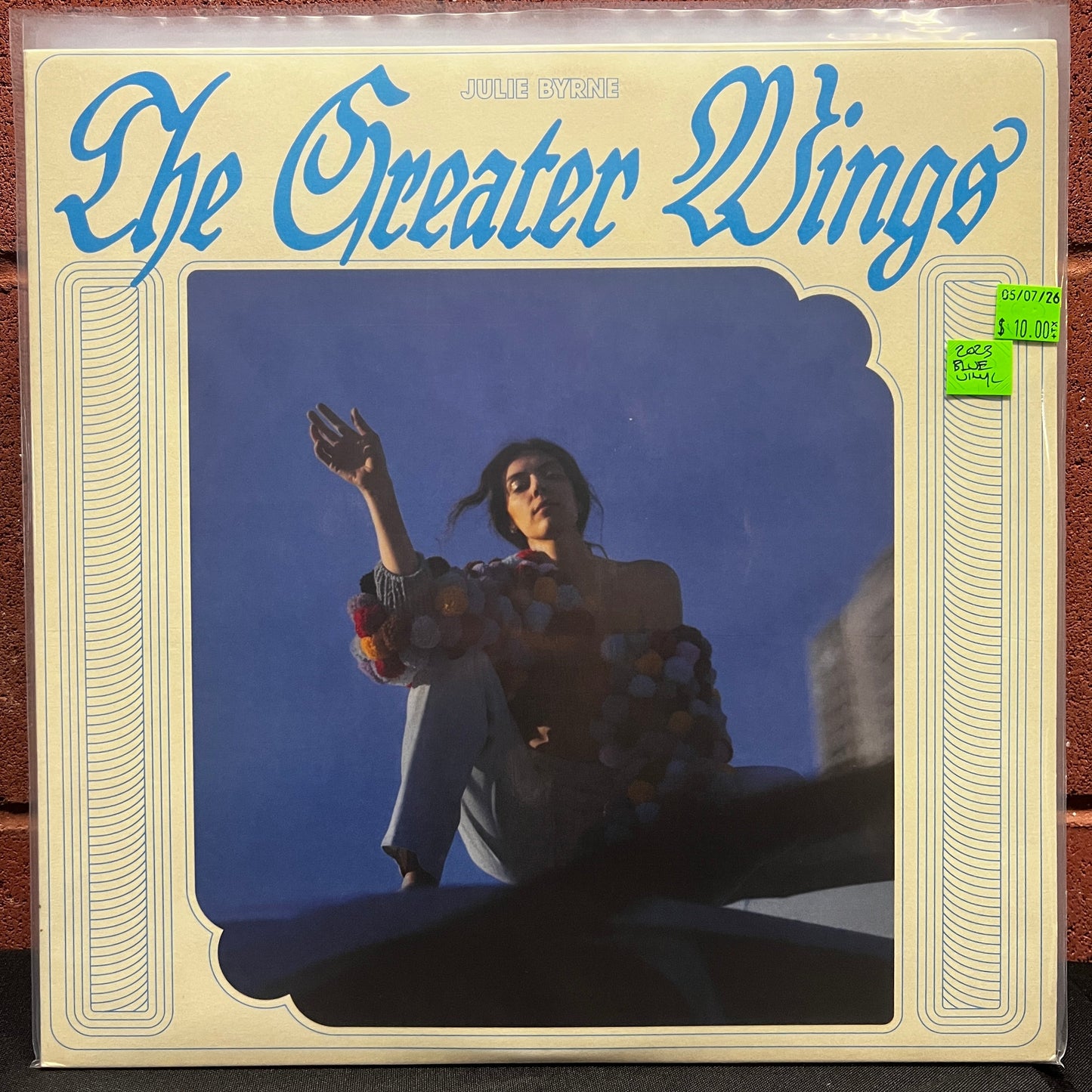 Used Vinyl: Julie Byrne "The Greater Wings" LP (2023 Press - Blue Vinyl)