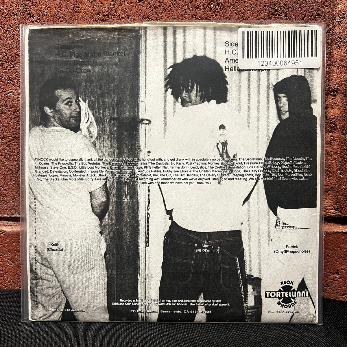 Used Vinyl: Mynock ‎"Don't Even Core" 7"
