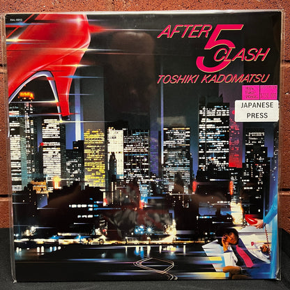 Used Vinyl: Toshiki Kadomatsu "After 5 Clash" LP (1984 Japanese 1st Press)