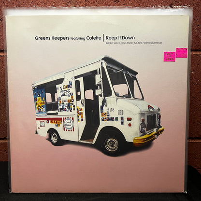 Used Vinyl: Greens Keepers w/Colette "Keep It Down" 12" (2004 UK Press)