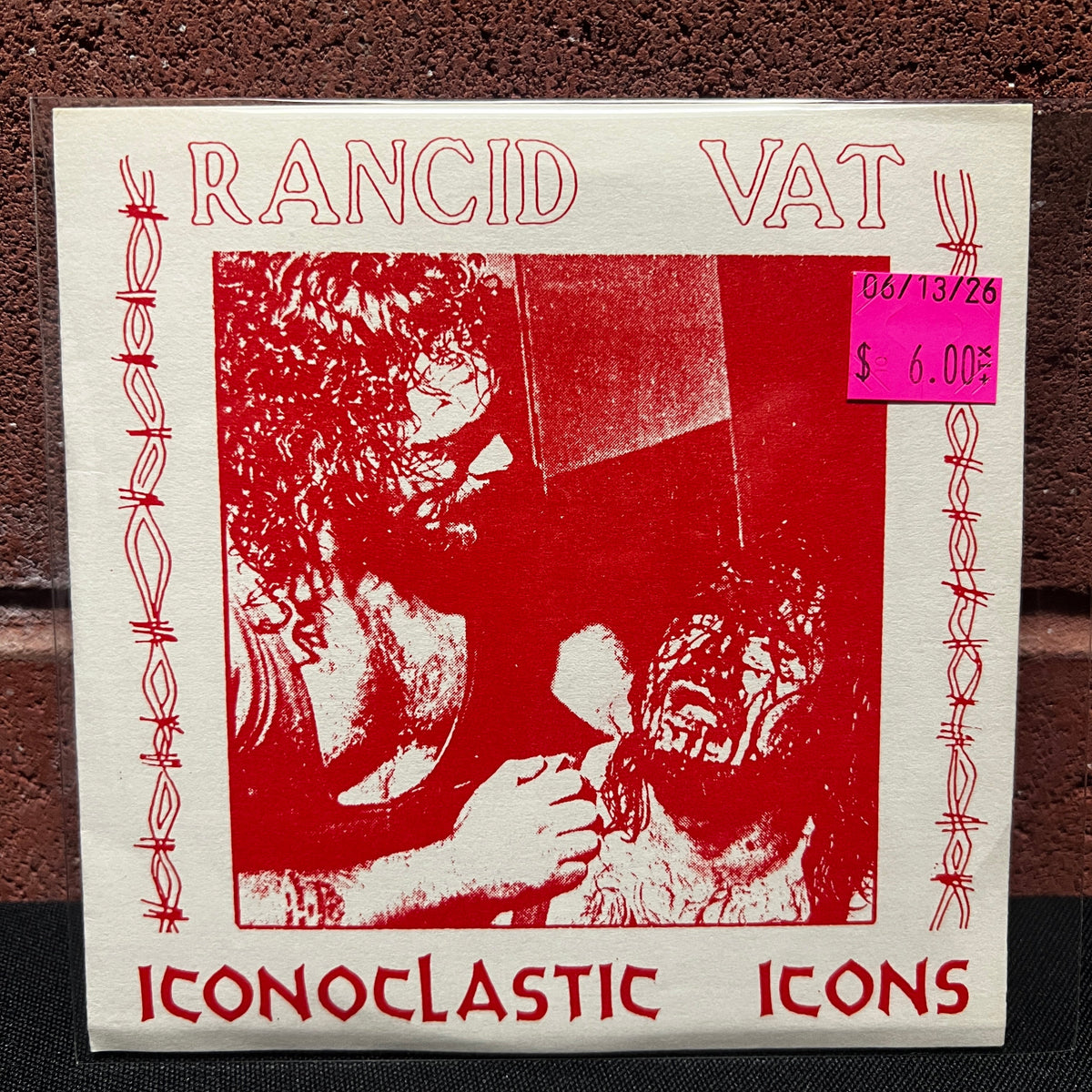 Used CD: Rancid Vat ‎"Iconoclastic Icons "The West Coast Years: 1981 - 1993" CD