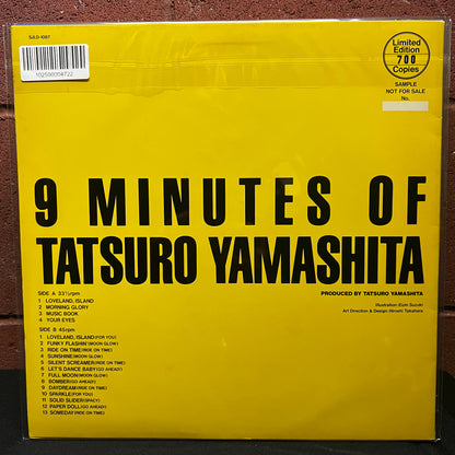 Used Vinyl: Tatsuro Yamashita "9 Minutes Of Tatsuro Yamashita"  LP (1982 Promo Only Japanese Picture Disc)
