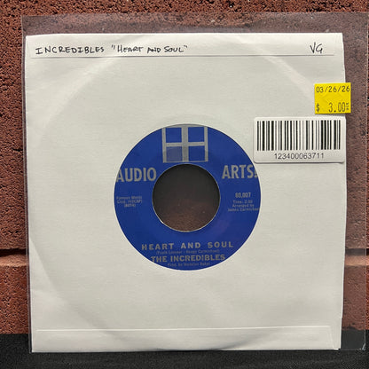 Used Vinyl: Incredibles "Heart and Soul" 7"