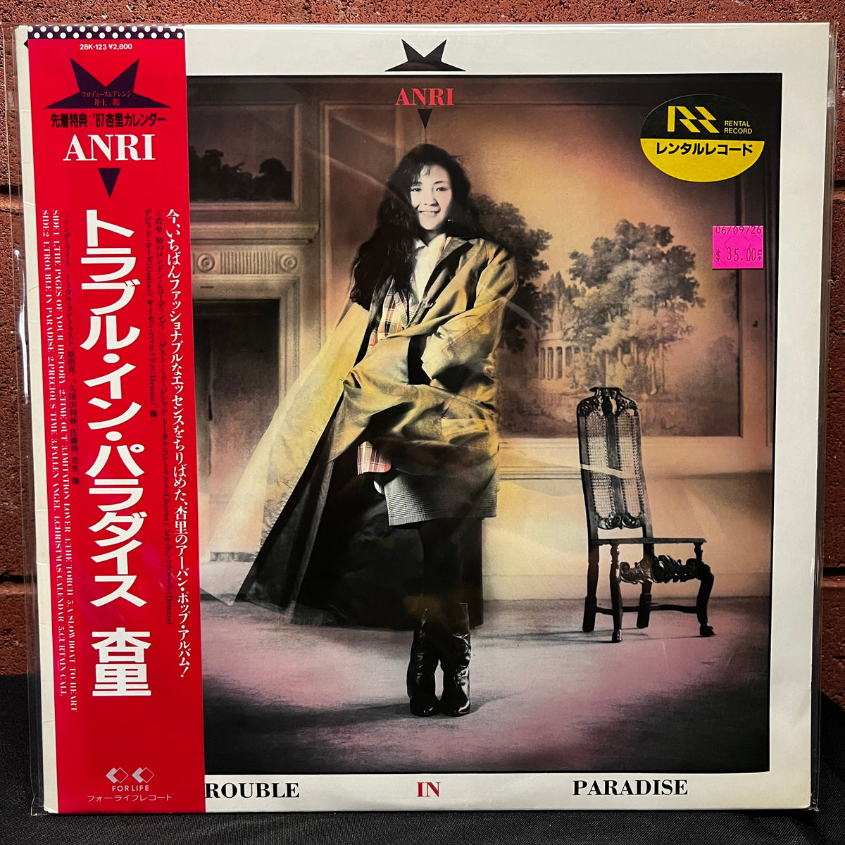 Used Vinyl: Anri "Trouble In Paradise" LP (1986 Japanese Press)